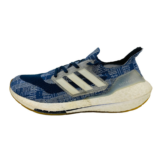 Adidas Men’s UltraBoost 21 Prime Blue Shoes (Size 43.5/44) - FX7729