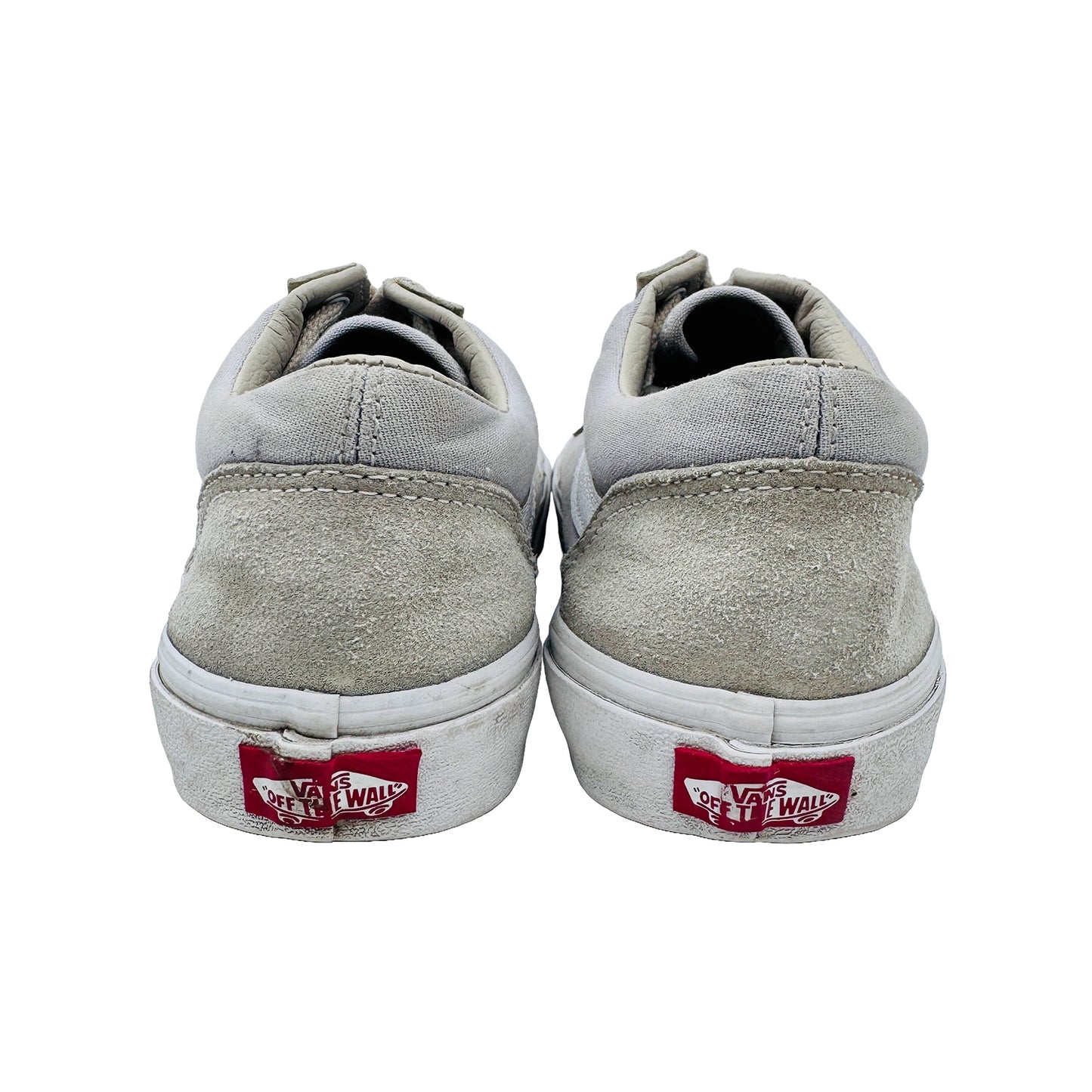 Back Image of Vans Old Skool Gray Sneakers (Size 42) 507698