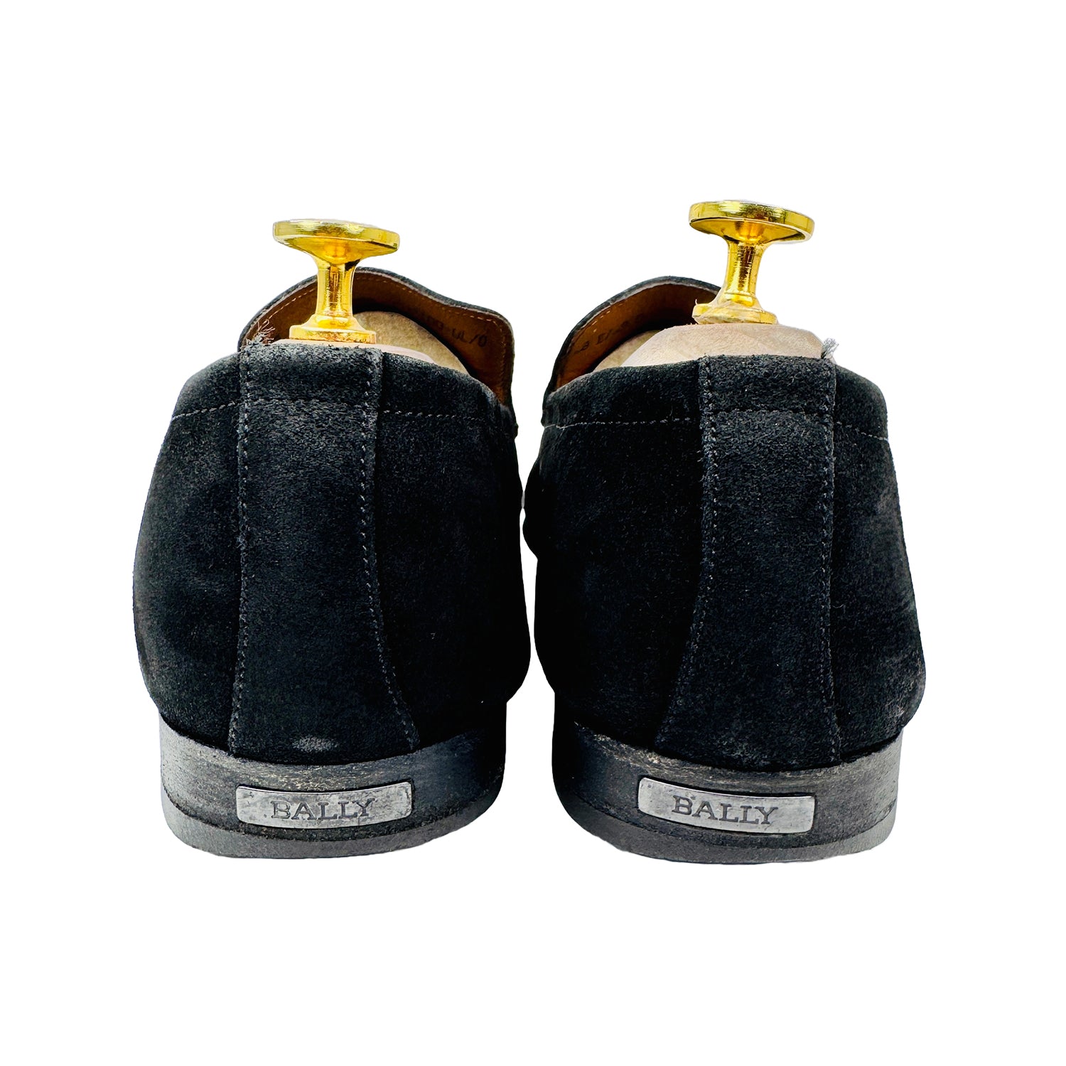 Back Side image of Bally Men's Black Schon Loafers 