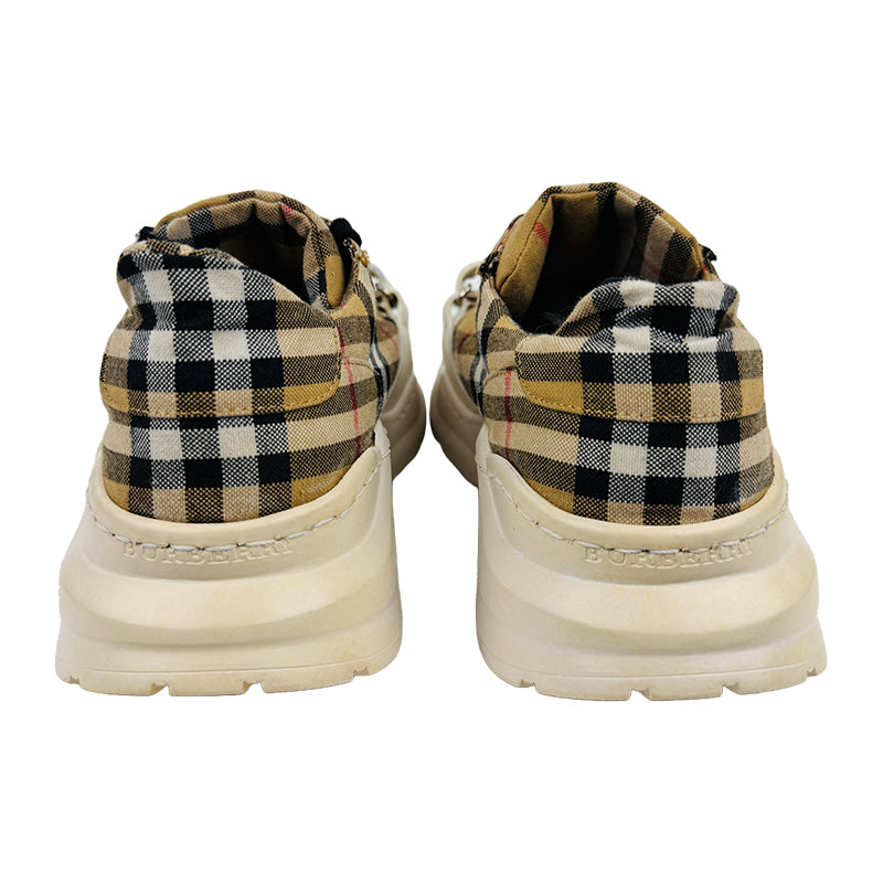 Burberry Men s Regis Check Shoes Size 42 43 Preloved Treasures.pk