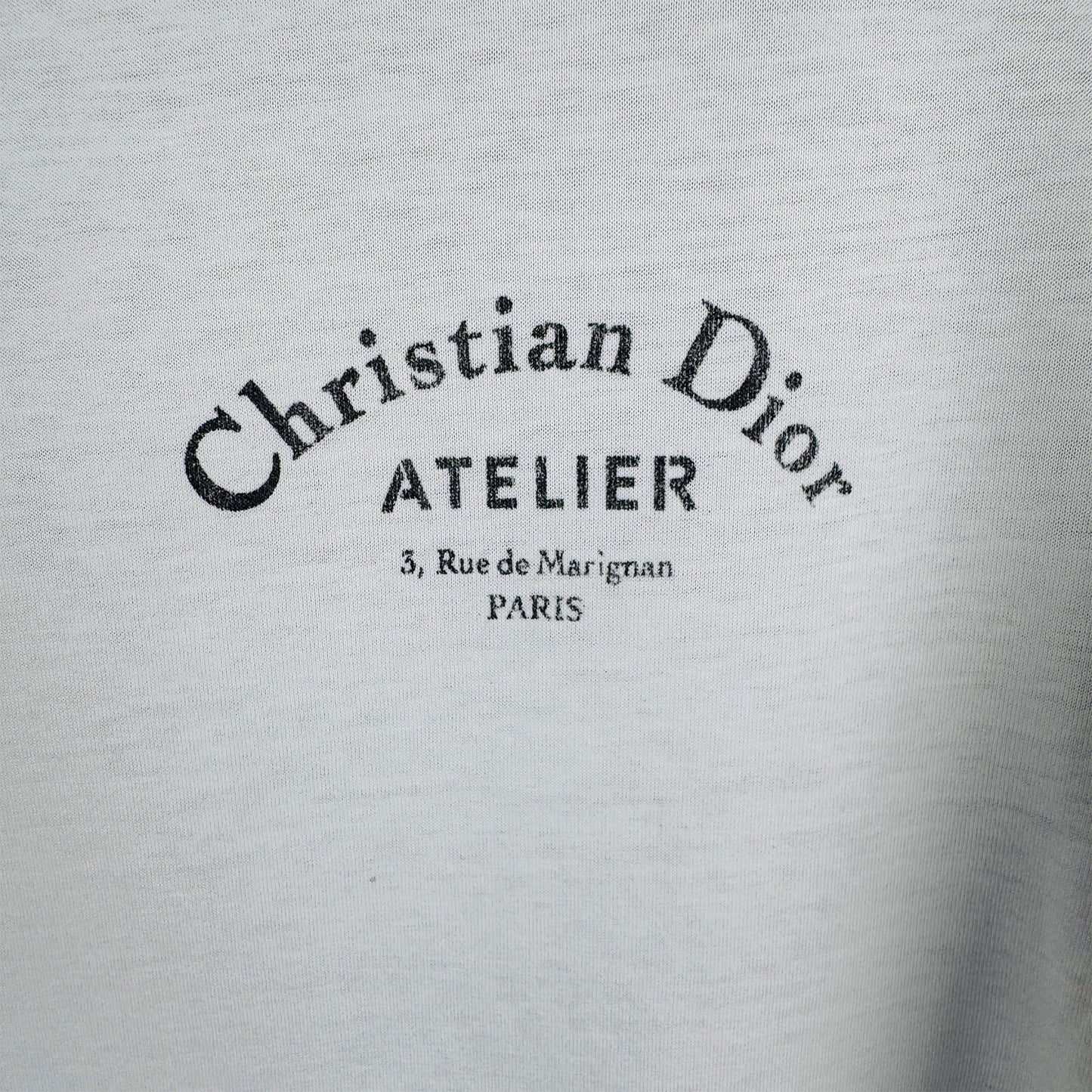 Christian Dior Ateliar White T-Shirt (Size Medium)