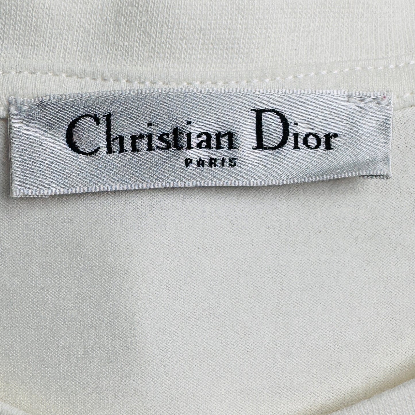 Christian Dior Women's Atelier White T-Shirt (Size Medium)