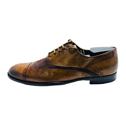 Dolce & Gabbana Men's Formal Brown Shoes (Made in Italy)