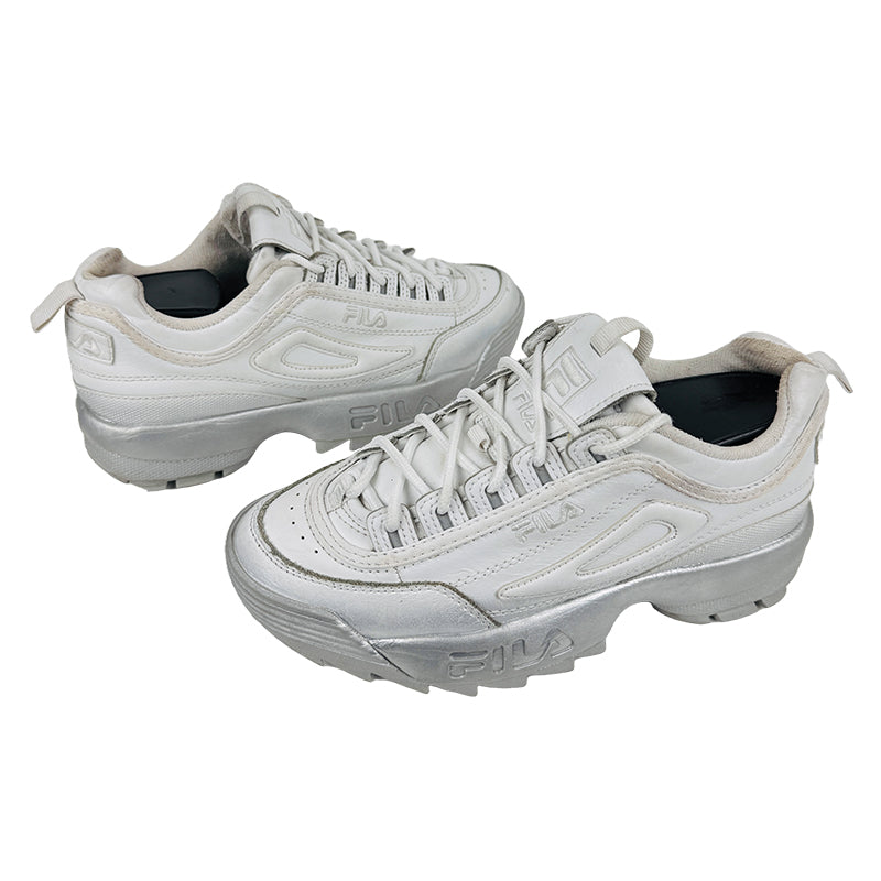 Fila Women's Disruptor II White Shoes - 5FM00541-071