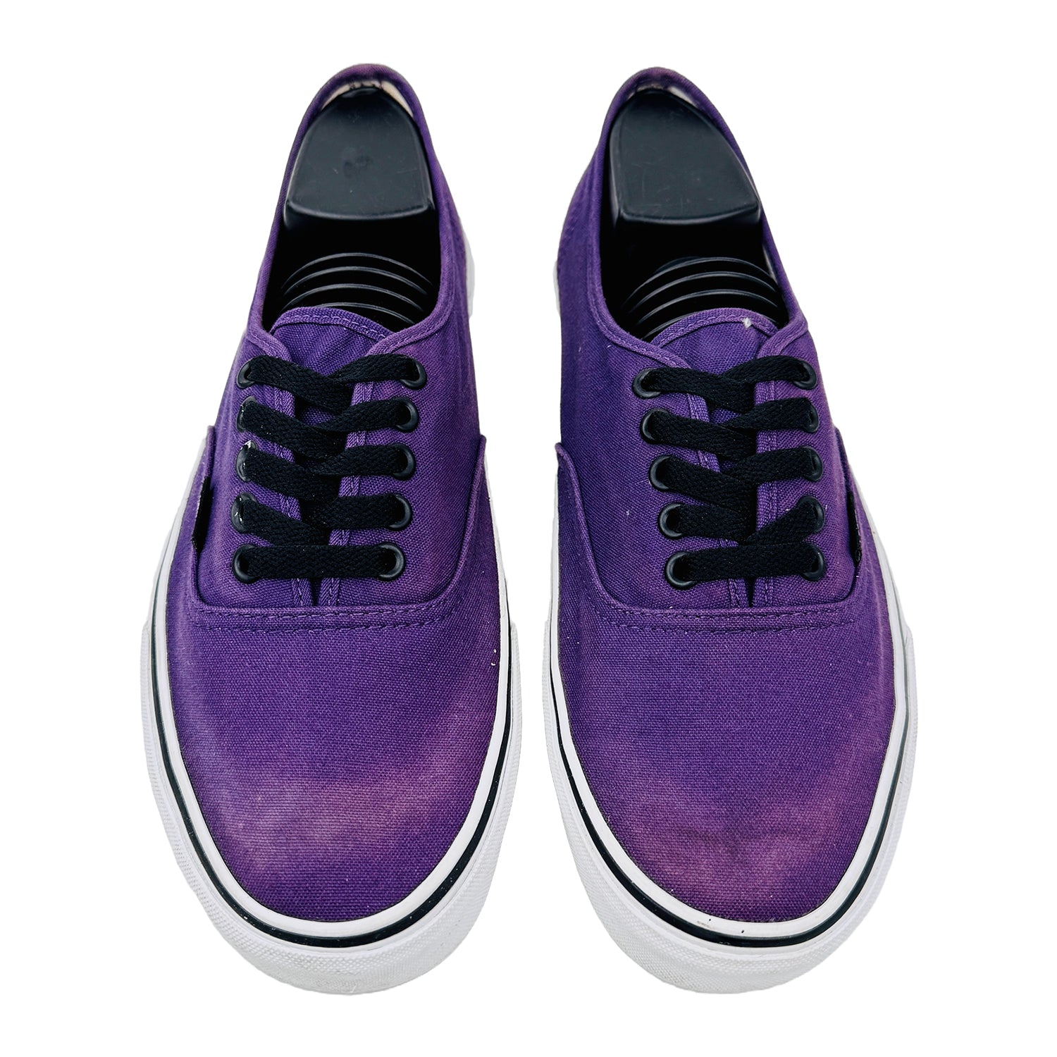 Front Image of Vans Authentic Low Top Purple Sneakers (Size 42/42.5)