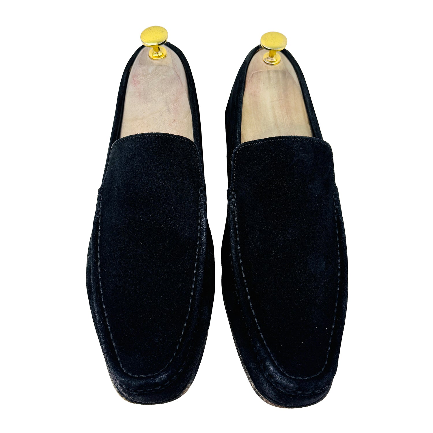 Front image of Bally Men's Black Schon Loafers 
