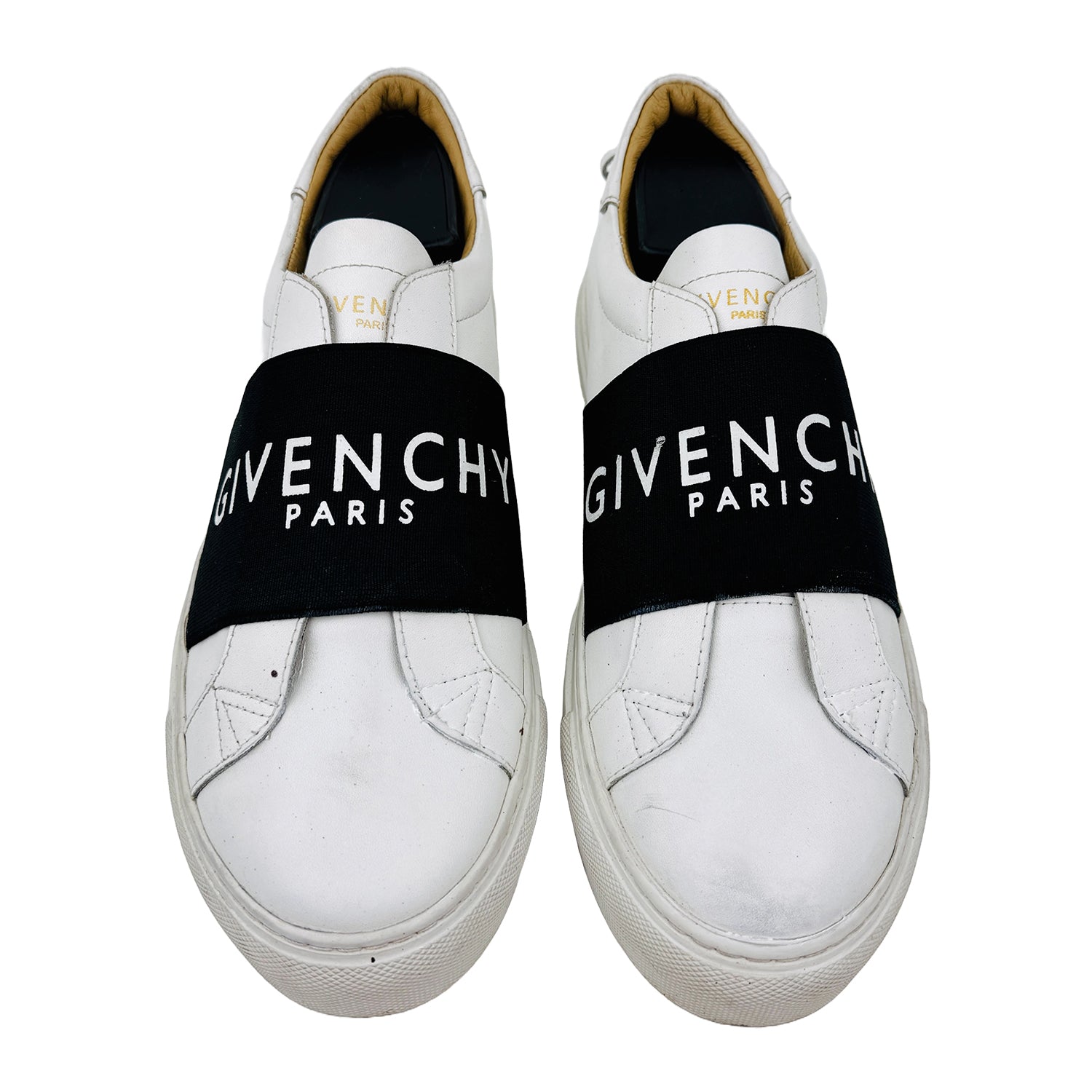 Front image of Givenchy Men's Urban Street White Shoes