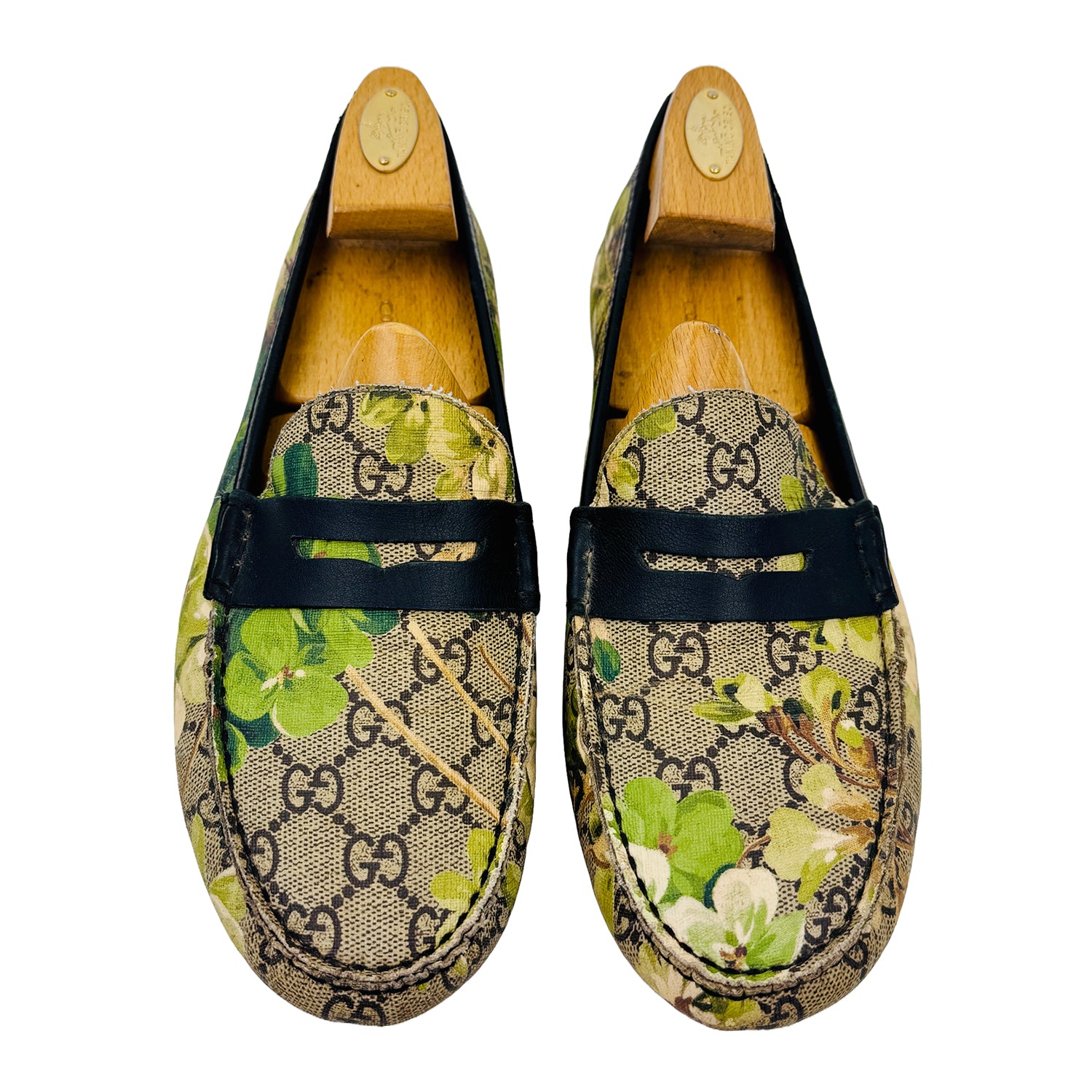 Front image of Gucci Men's Floral Loafers