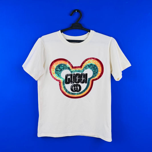 Gucci x Disney Women's Alternative Off White T-Shirt (Size Large)