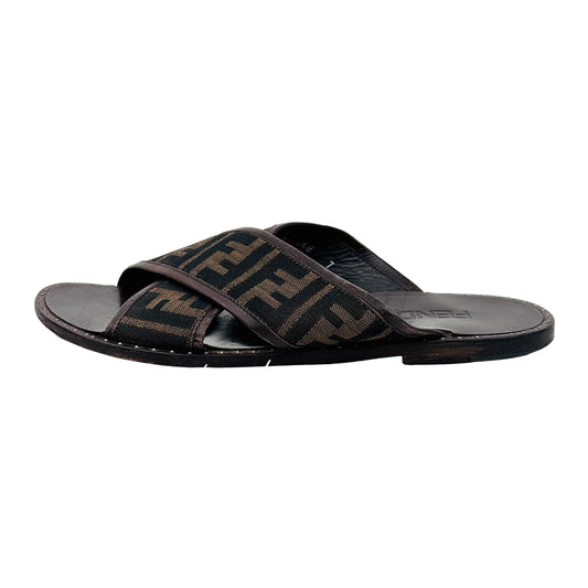 Image of Fendi Men's Multicolor Slides (Size 41/41.5)