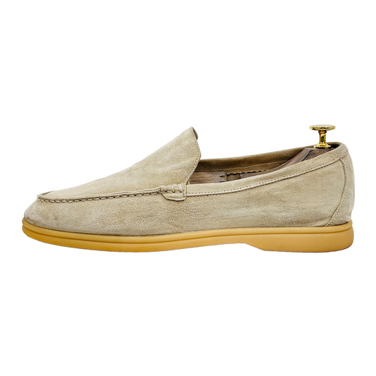 Image of Loro Piana Summer Walk Beige Loafers (Size 42) Z62816