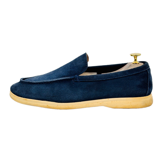 Image of Loro Piana Summer Walk Blue Loafers (Size 42) H18068