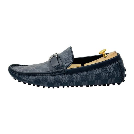 Image of Louis Vuitton Men's Black Moccasins Size 43.5 - 1A4OI