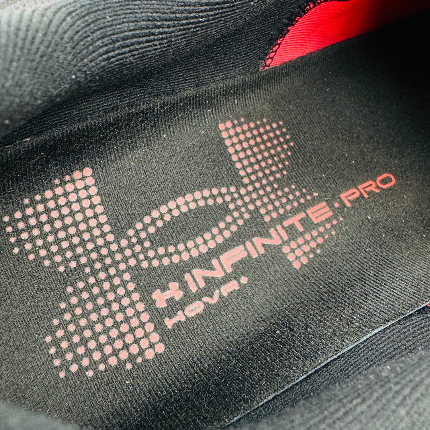 Inside sole printing of Under Armour Infinite Pro Shoes (Size 44/44.5) 3027190-006