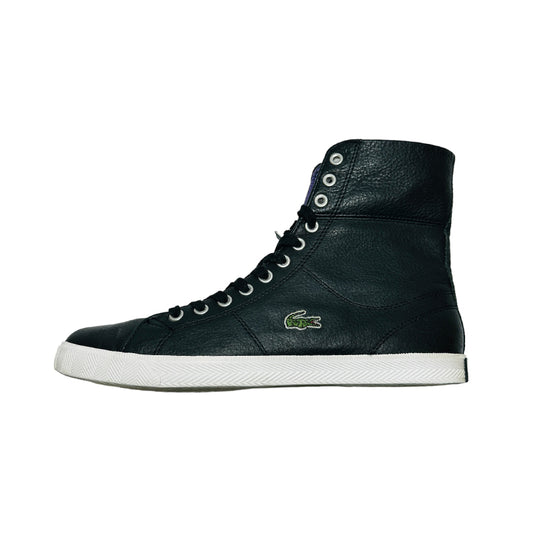 Lacoste High Ankle Leather Sneaker Shoes - 7-24SPW2217N94