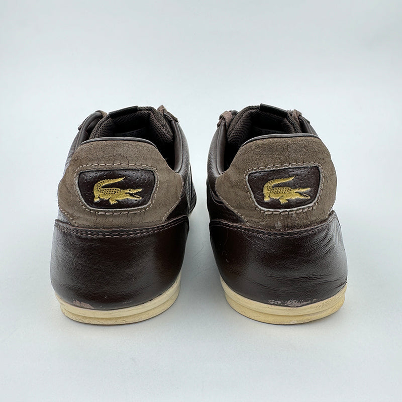 Lacoste Men's Chaymon PRM Brown Shoes (Size 44) - 7-30SPM0040489