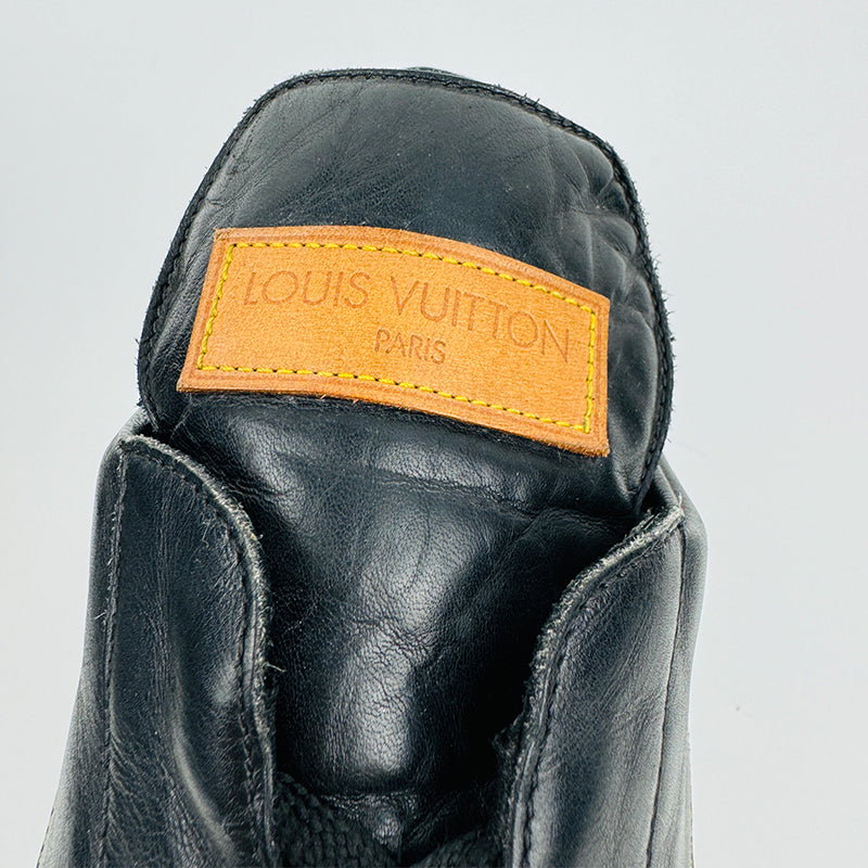 Louis Vuitton Men's Football Cup Trainer Black Shoes (Size 42.5/43)