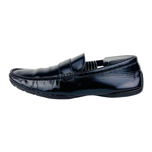 Louis Vuitton Men's Leather Black Loafer Shoes (Size 39.5/40)