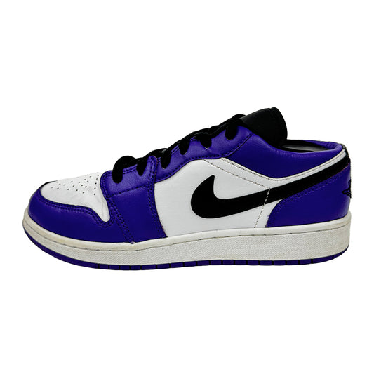 Nike Air Jordan 1 Low GS Court Purple Shoes - 553560-500