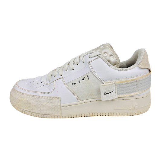 Nike Men's Air Force 1 White Shoes - CQ2344-101