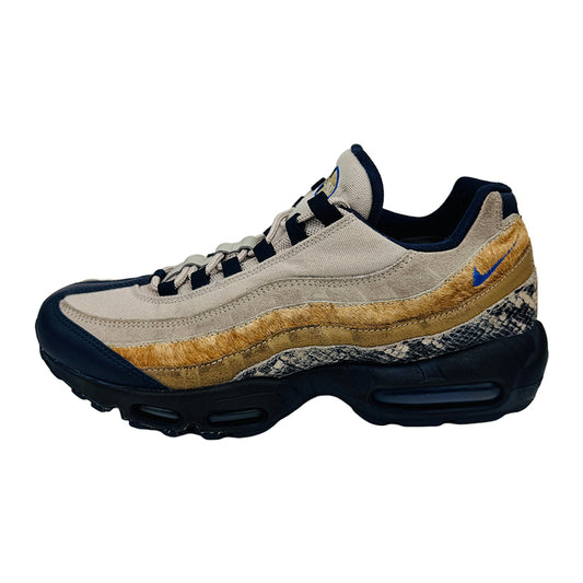 Nike Men’s Air Max 95 Snake Skin Newsprint Shoes (Size 45) - AT6152-001