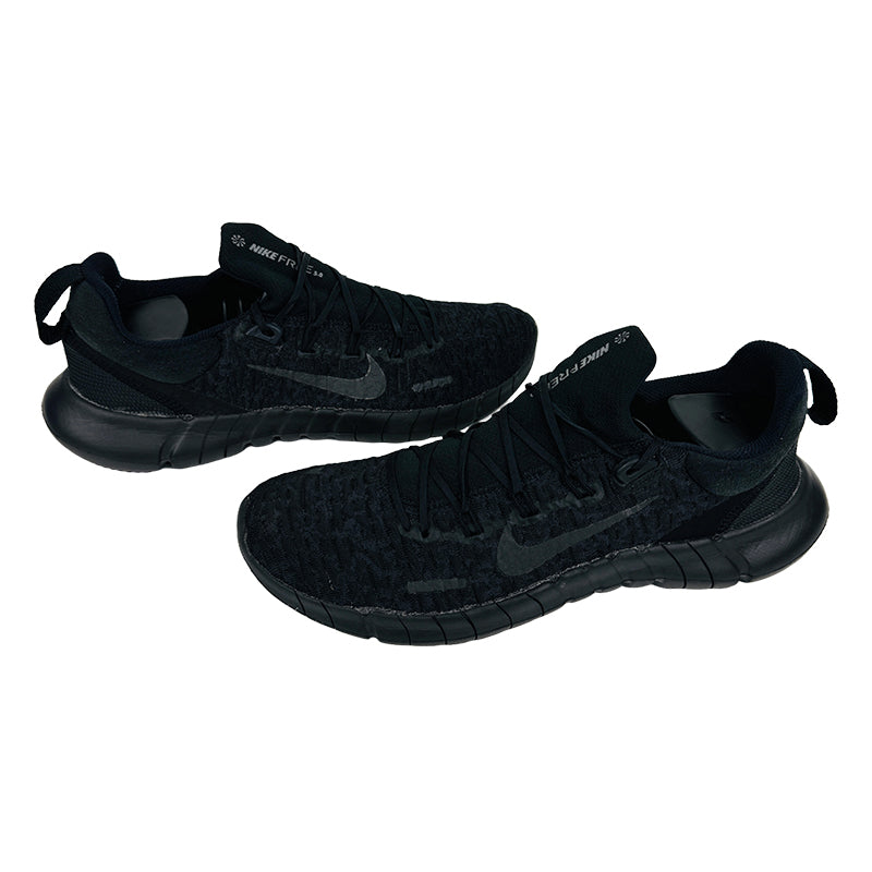 Men's nike free 5.0 running shoes black hotsell