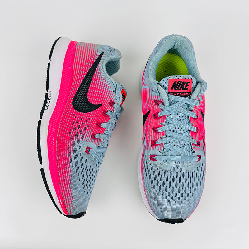 Nike kids zoom pegasus 34 flyease best sale