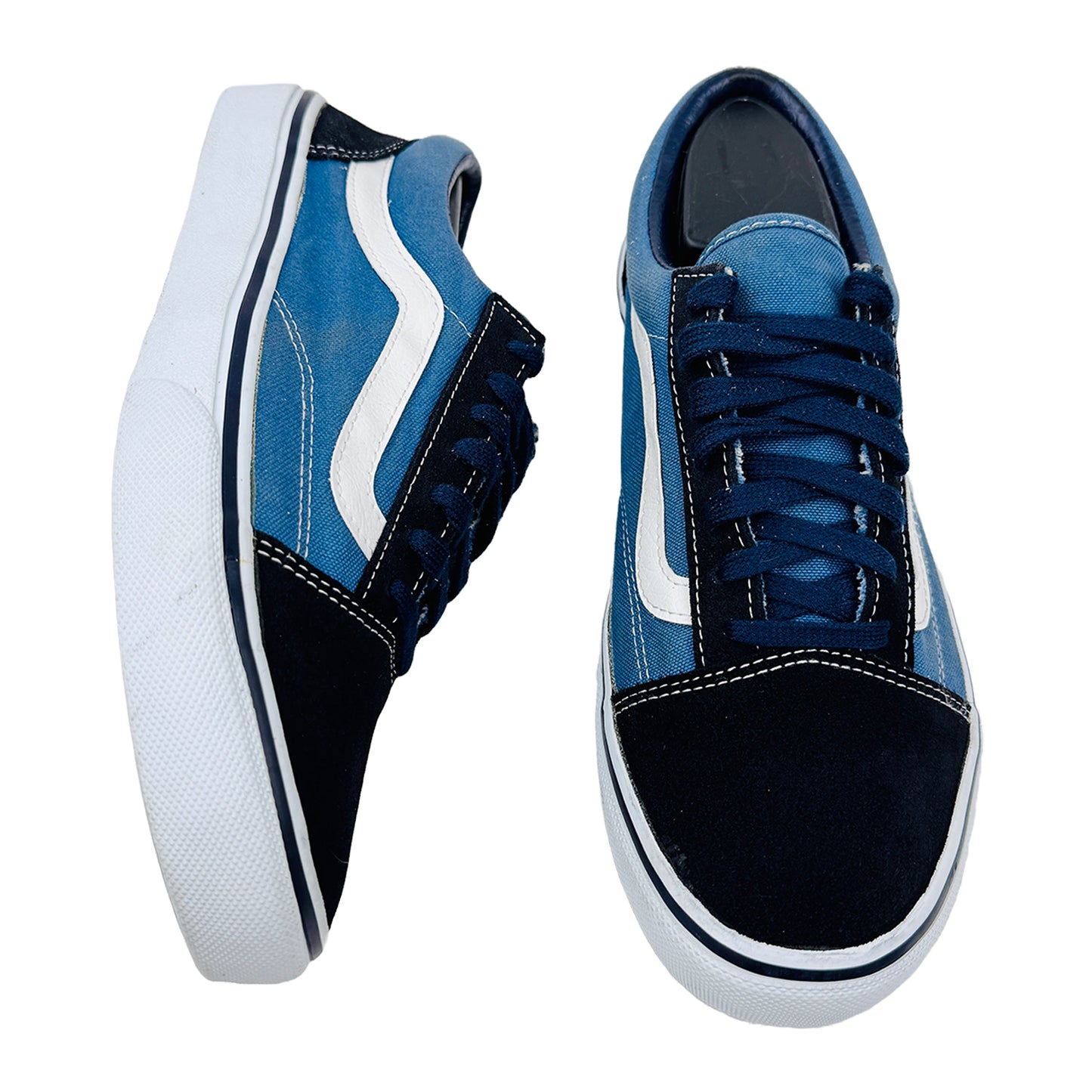 One Front One Cross image of Vans Men's Old Skool Sneakers (Size 41) - V36Cl 556436 0002