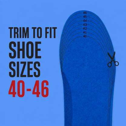 Orthuilrin Sports High-Elastic Shock-Absorbing Insole