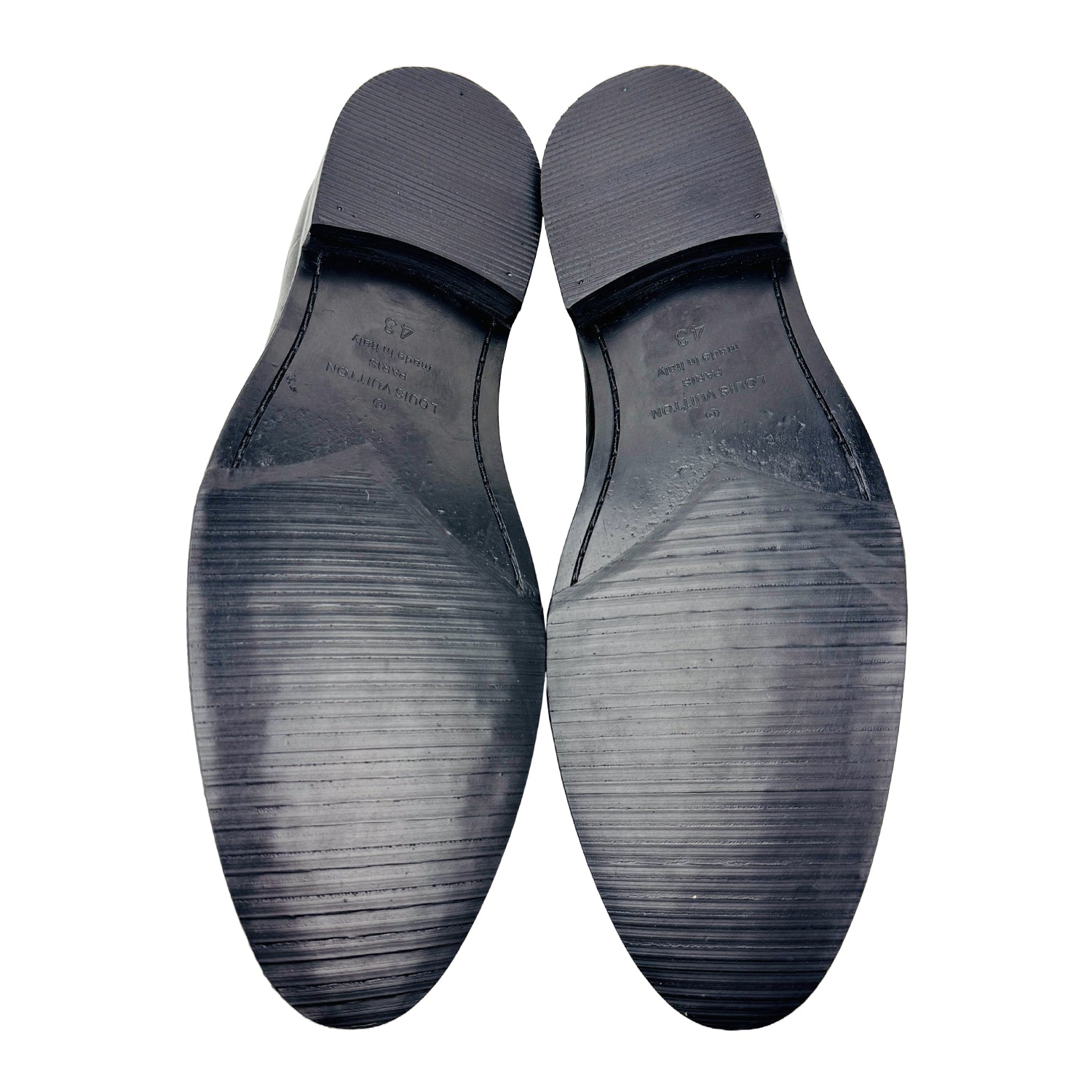 Out Sole image of Louis Vuitton Men's Black Major Loafers