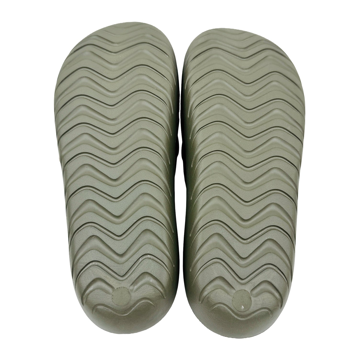 Outsole Image of Adidas Men's Adicane Olive Strata Slides (Size 42/43) HQ9914