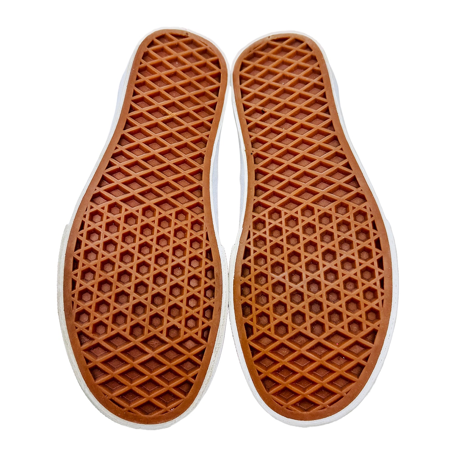 Outsole Image of Vans Off The Wall Low Top Red Shoes (Size 36) - 721356