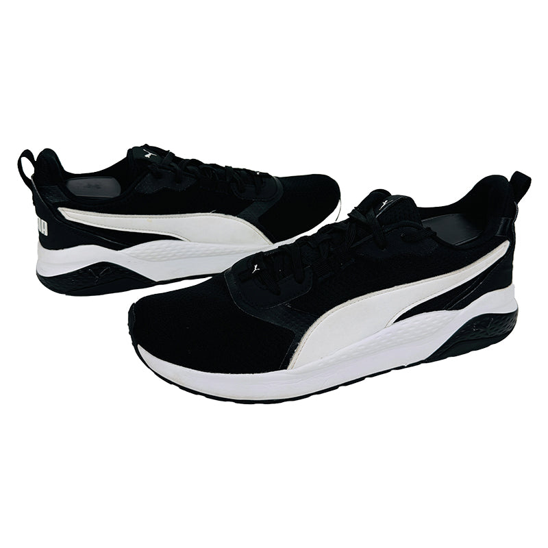 Puma Men's Anzarun FS Black White Shoes (Size 46) - 371130-07