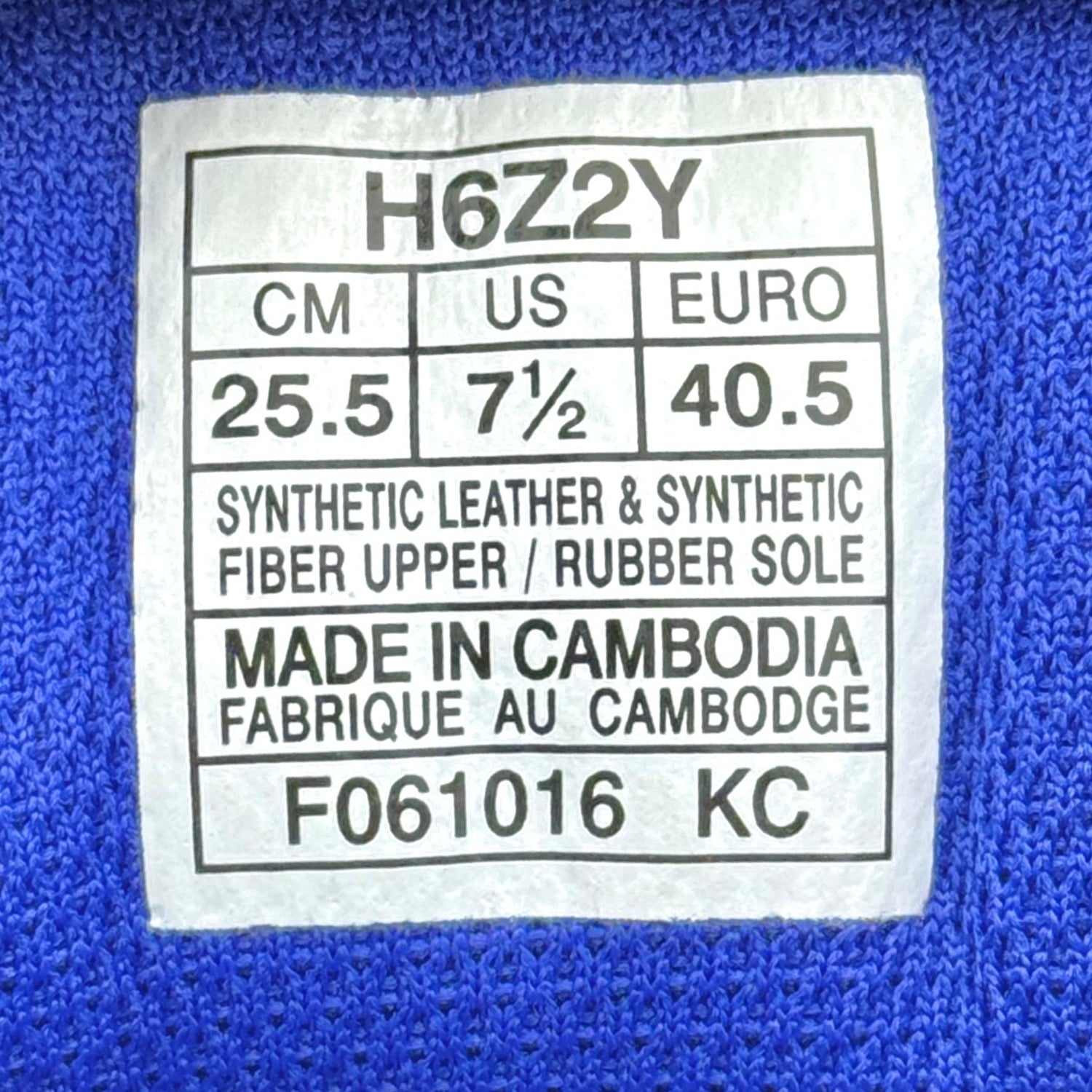 Size, made and material printing image of Asics Men's Classic Tempo Sneaker Shoes (Size 40.5) - H6Z2Y