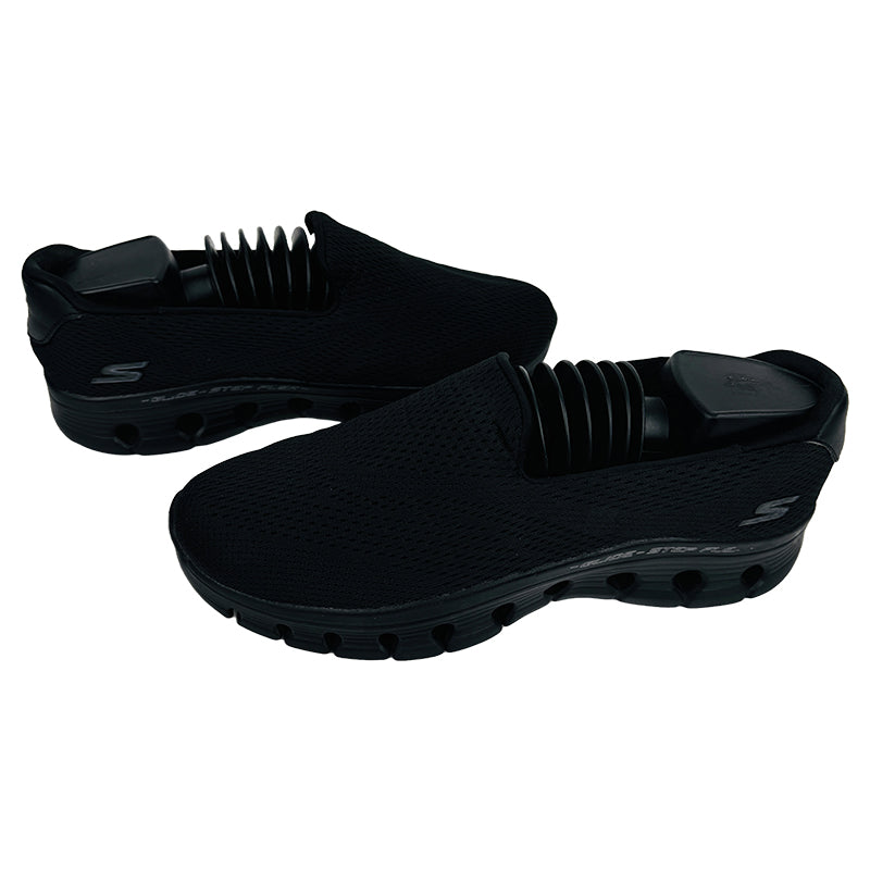 Skechers Womens GO Walk Glide Step Flex Black Shoes (Size 39.5) - 124806 BBK