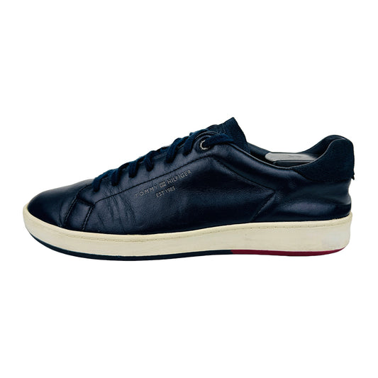 Tommy Hilfiger Men’s Retro Tennis Navy Blue Shoes (Size 43) - FM0FM02376