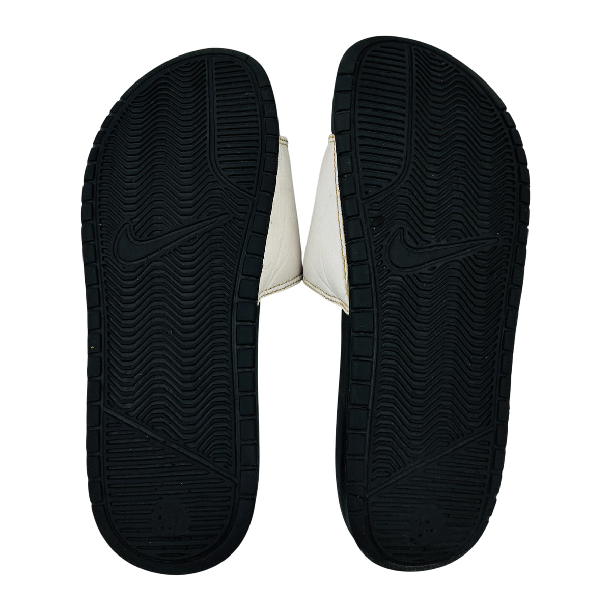 Nike Benassi JDI 'Black White' Slides (Size 41) - 343880-100