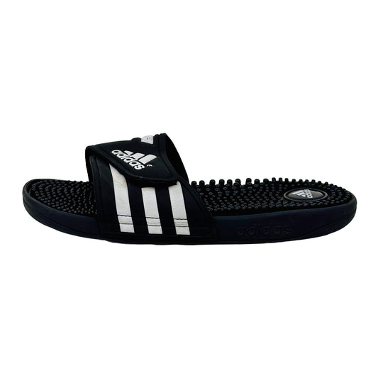 Adidas Adissage Black Slides (Size 40.5) - 087609