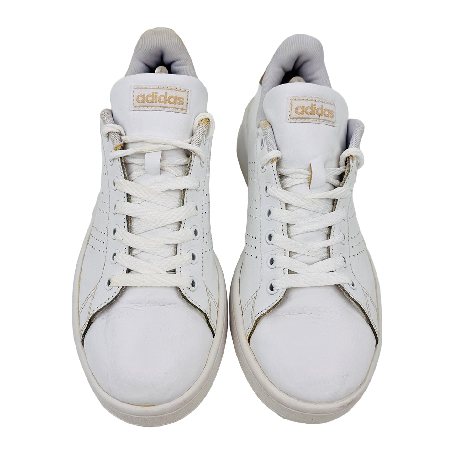 Adidas Advantage White Sneaker Shoes (Sie 41.5) - F36223
