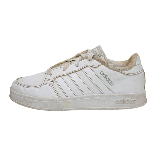 Adidas Kids Breaknet White Shoes (Size 34) - FY9504