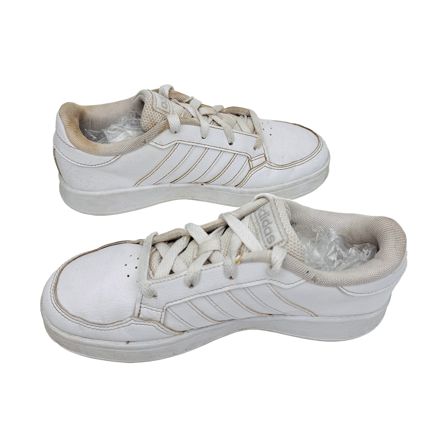 Adidas Kids Breaknet White Shoes (Size 34) - FY9504