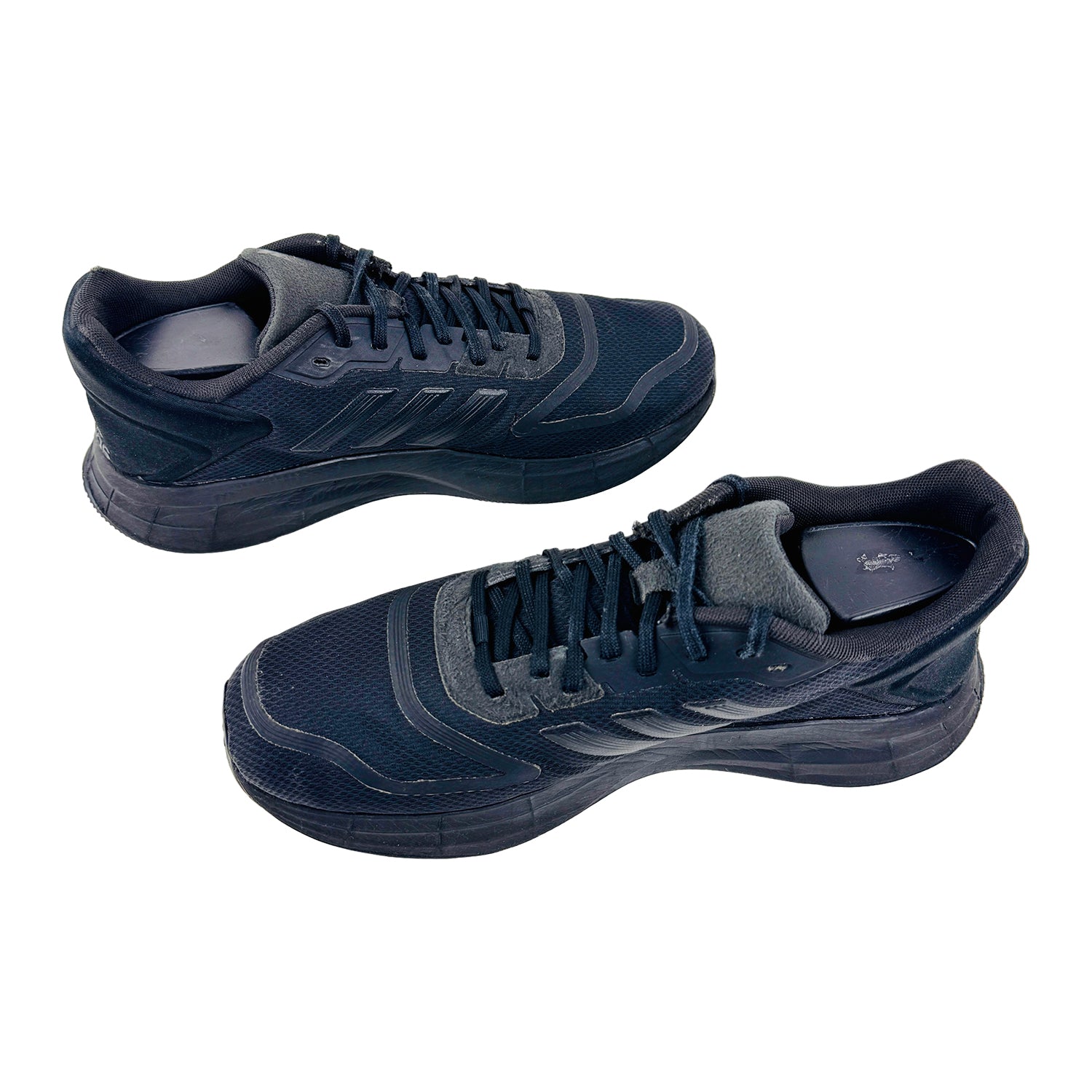 Adidas Men's Duramo 10 Black Sneaker Shoes (Size 41) GW8342