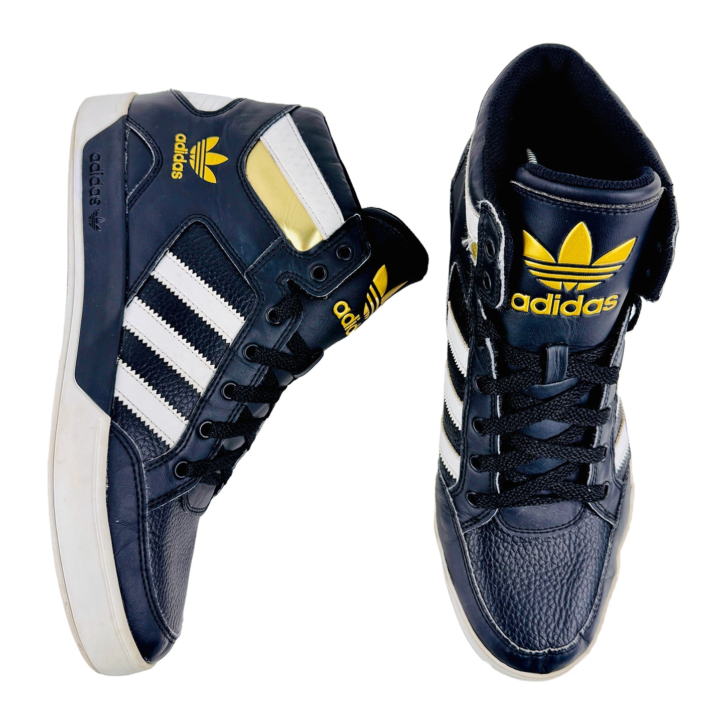 Adidas Men's Hard Court Hi Sneaker Shoes (Size 44) - FV5327