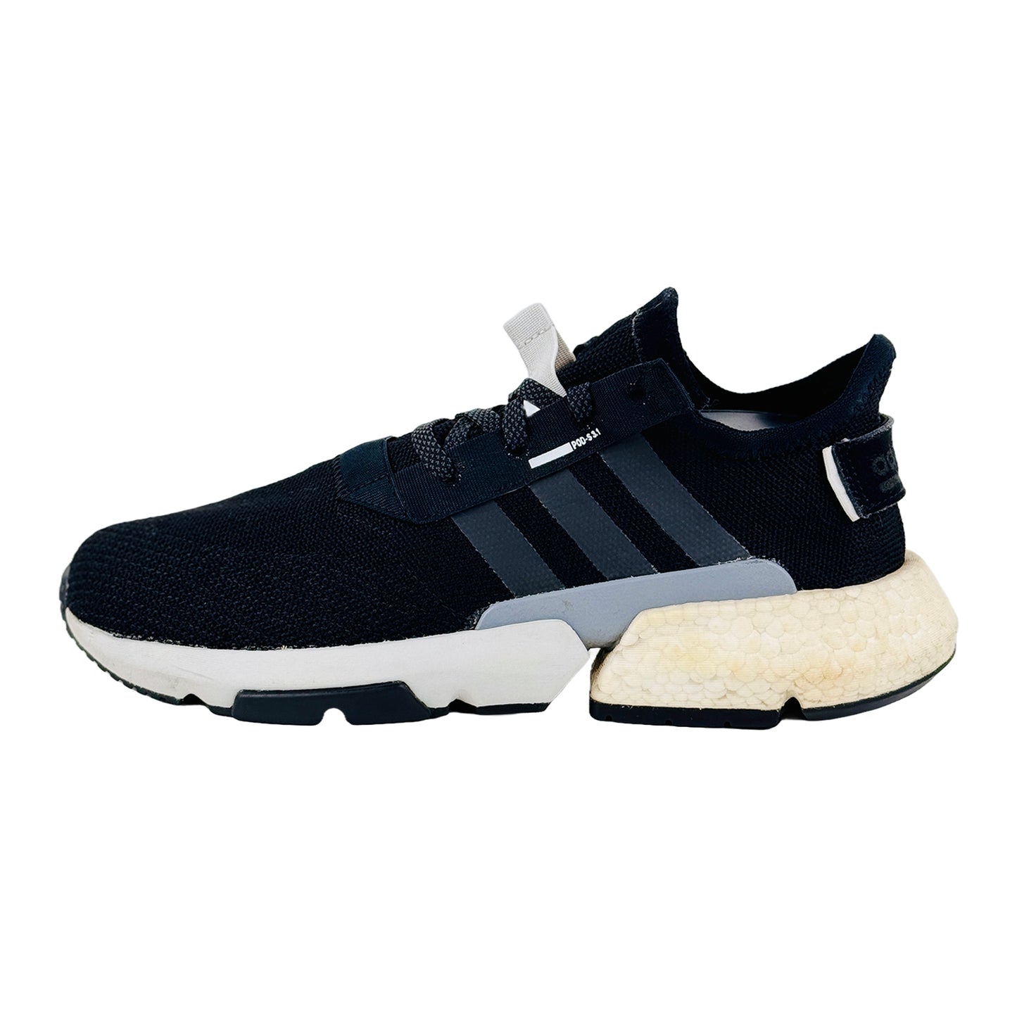 Adidas Men's POD-S3.1 Core Black Sneaker Shoes (Size 42.5) - BD7737