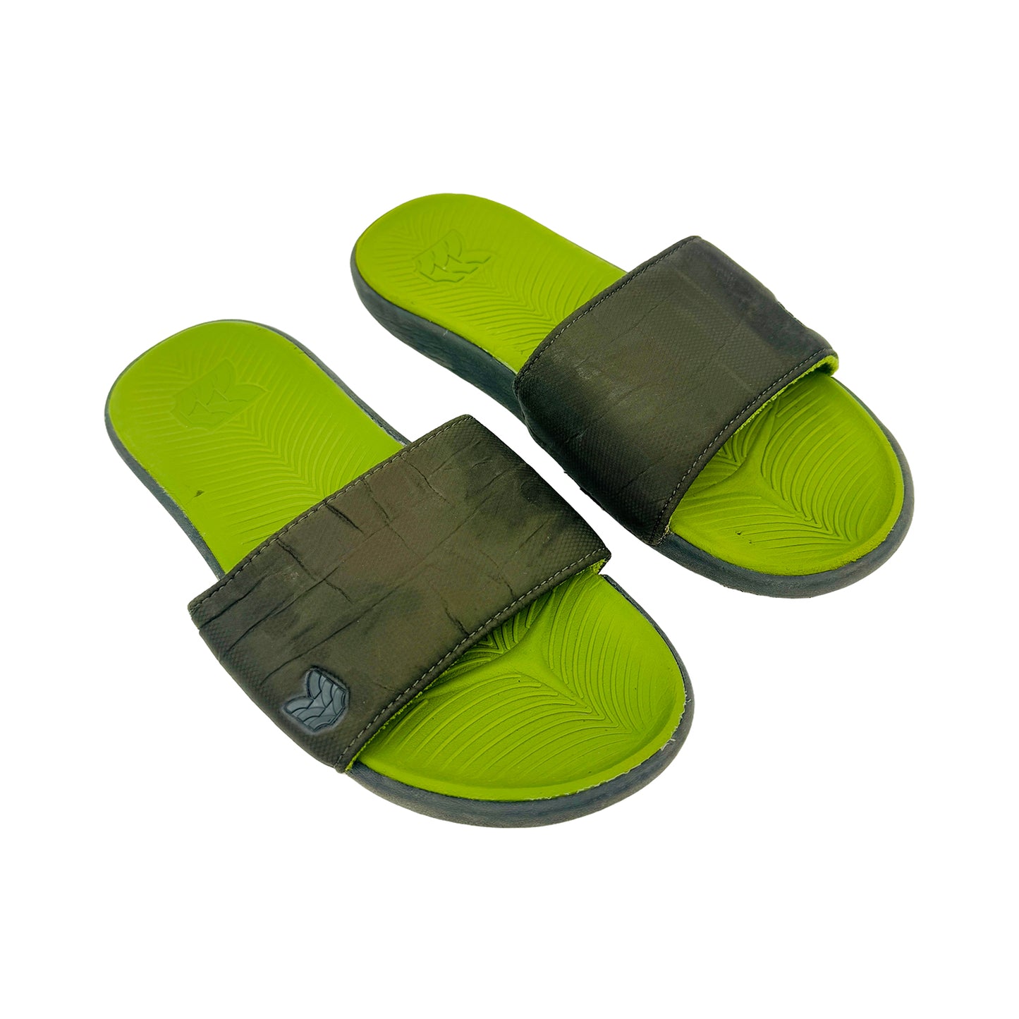All In Motion Cypress Green Slides  (Size 38/39)