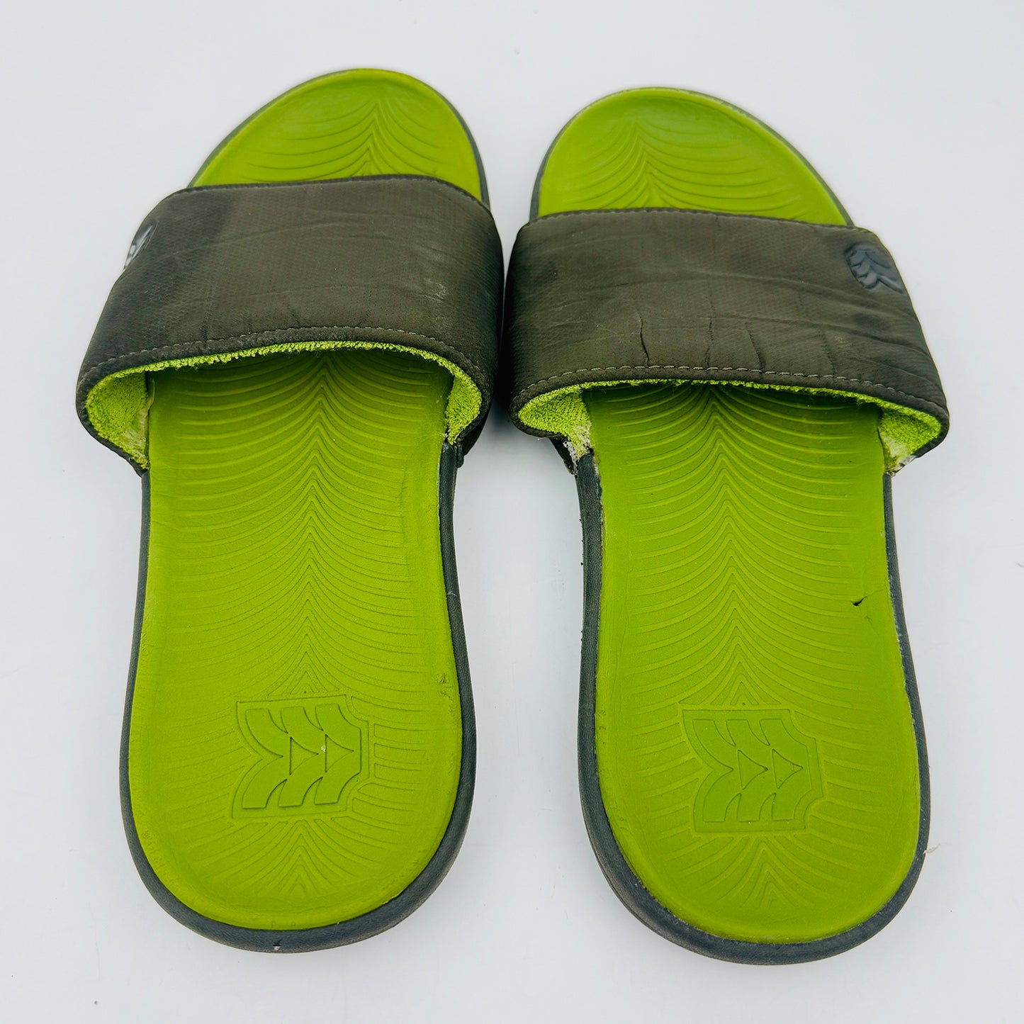 All In Motion Cypress Green Slides  (Size 38/39)