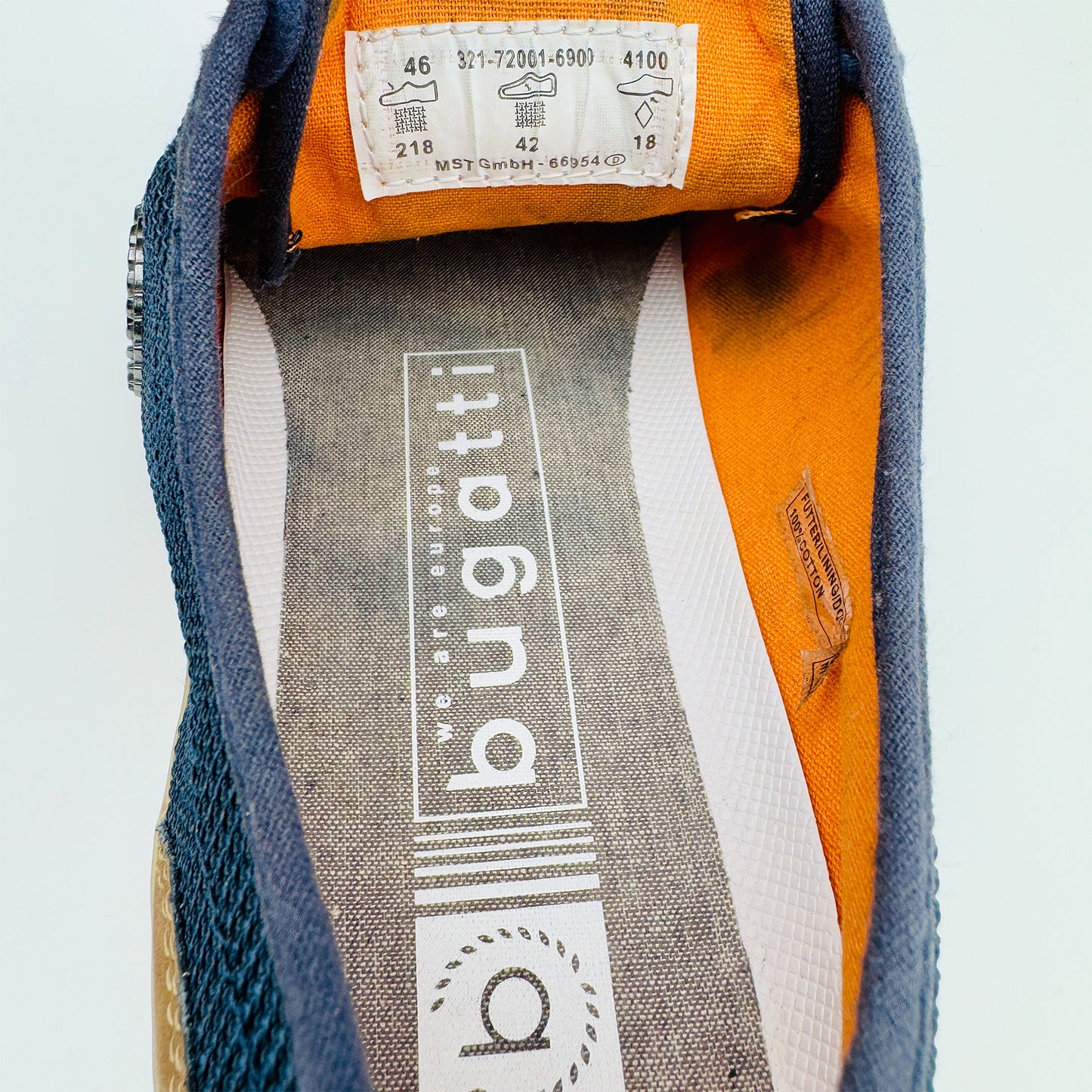 Bugatti Textile Sneaker Shoes (Size 46) - 321-72001-6900-1000