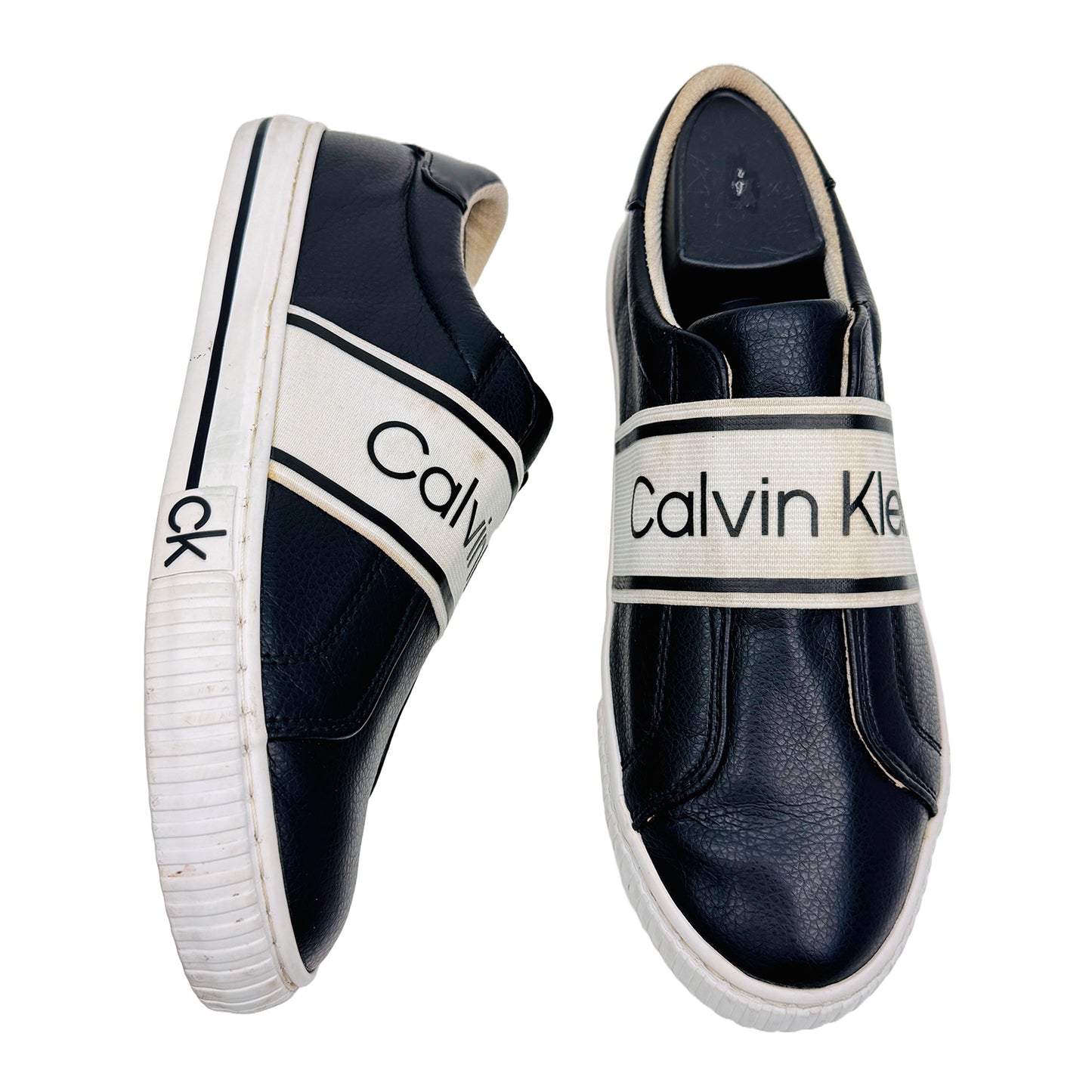 Calvin Klein Clairen Logo Slip On Shoes (Size 40)