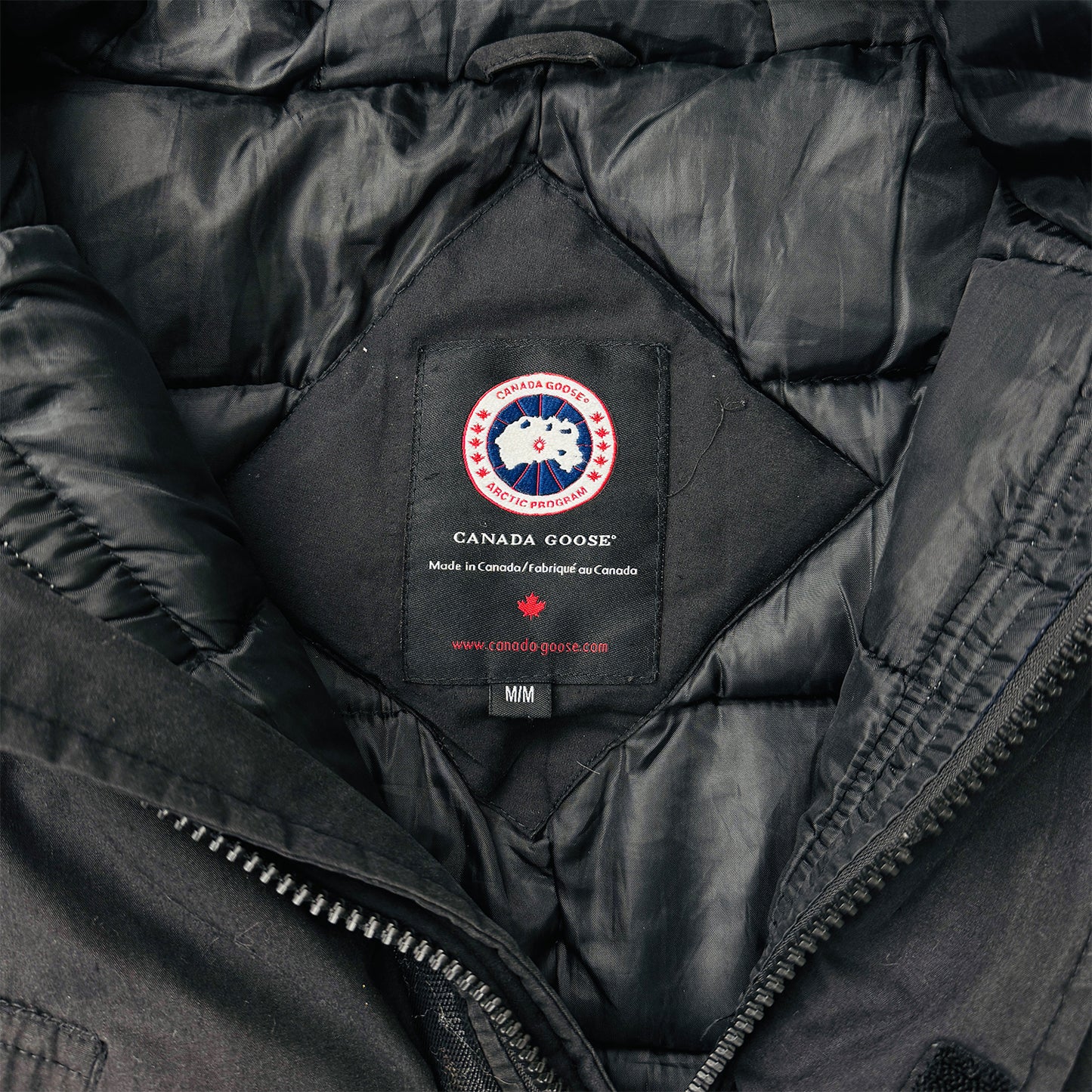 Canada Goose Men's Langford Parka Black Jacket (Size Medium/ Large) - 2062M