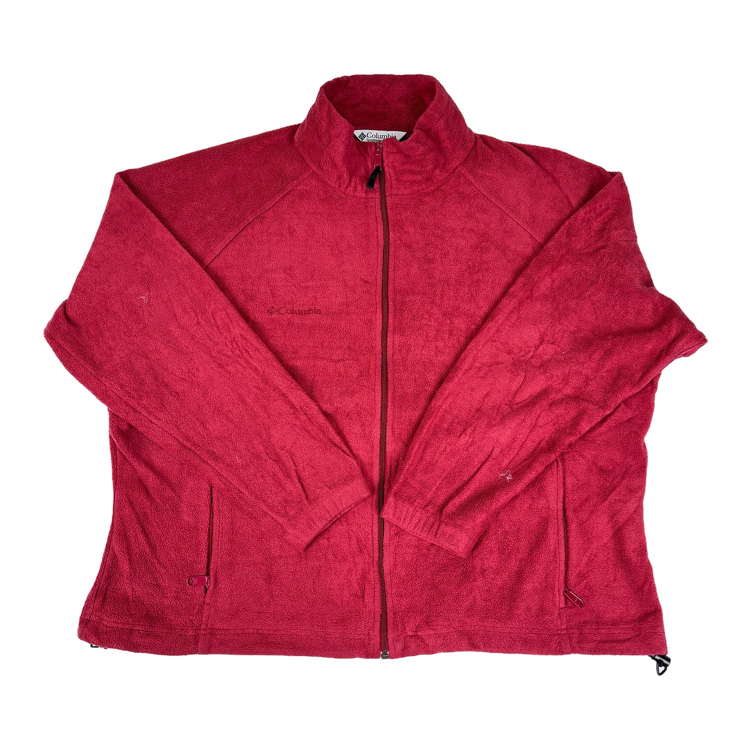 Columbia Sportswear Women s Full Zip Fleece Red Jacket Size XXL RN Preloved Treasures.pk